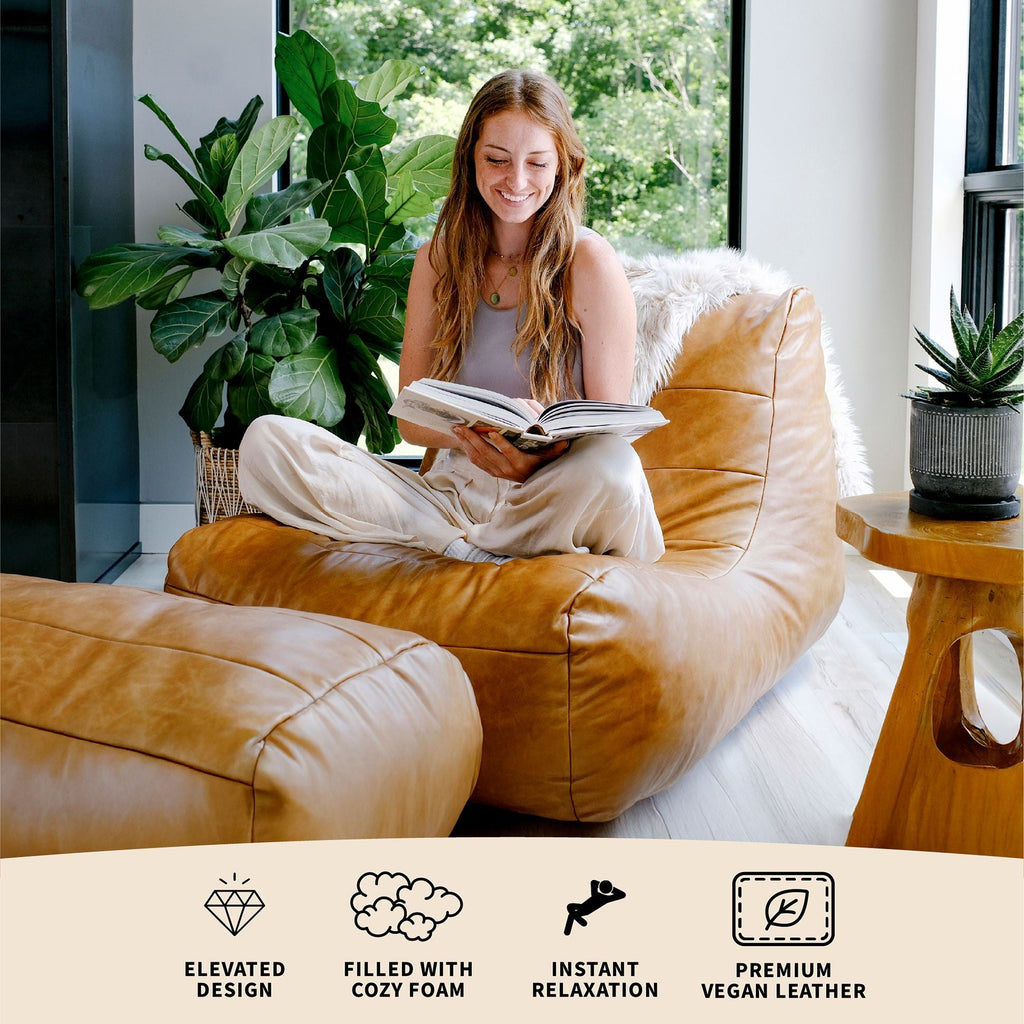 Modora® Lounger and Ottoman Bundle