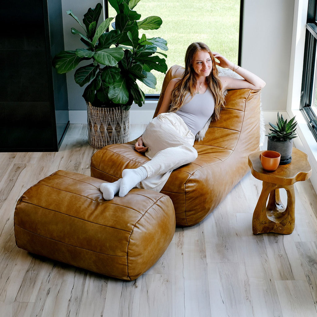 Modora® Lounger and Ottoman Bundle