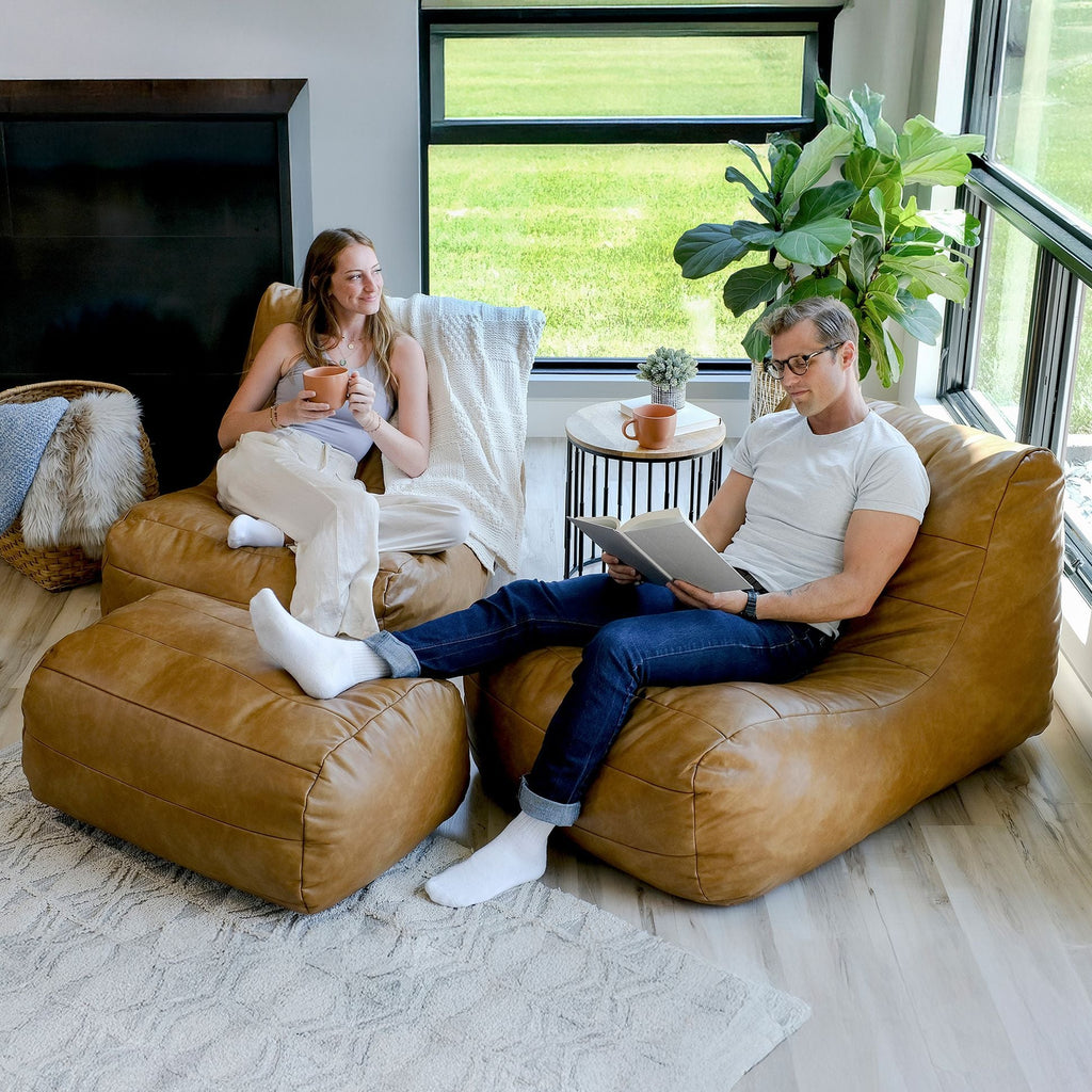 Modora® Lounger and Ottoman Bundle